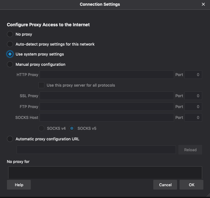 apple mac network settings proxy